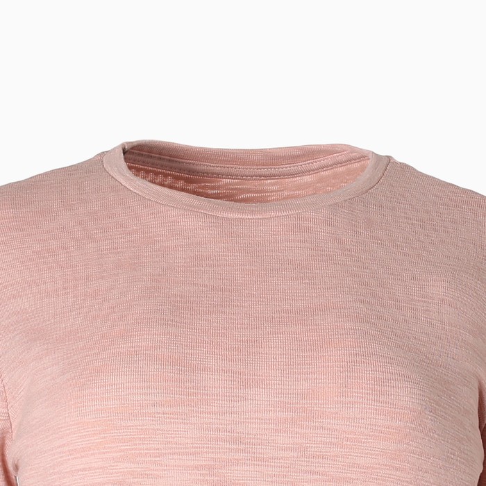 Лонгслив женский, цвет пудра, размер 46-48 (XL) 60761