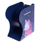 Подставка для книг раздвижная 10-50 см MESHU Space Cat, 3 отделения, металлический корпус - фото 26352900