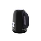 Чайник электрический Oursson EK1752M/BL, 1,7 л, 2200 Вт, чёрный - фото 51338415