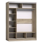 Шкаф - купе Strike, с зеркалом, 1600×595×2105 мм, цвет дуб сонома - Фото 2