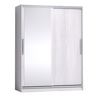 Шкаф - купе Strike, с зеркалом, 1600×595×2105 мм, цвет ясень анкор светлый - Фото 1