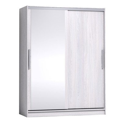 Шкаф - купе Strike, с зеркалом, 1600×595×2105 мм, цвет ясень анкор светлый