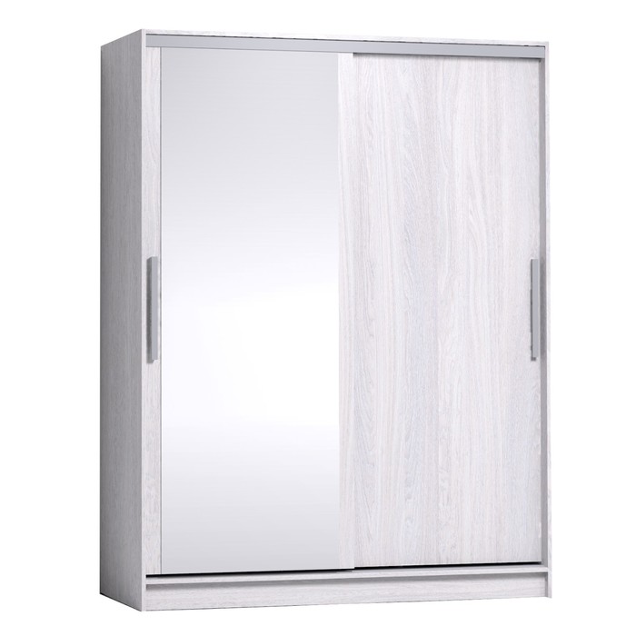 Шкаф - купе Strike, с зеркалом, 1600×595×2105 мм, цвет ясень анкор светлый - Фото 1