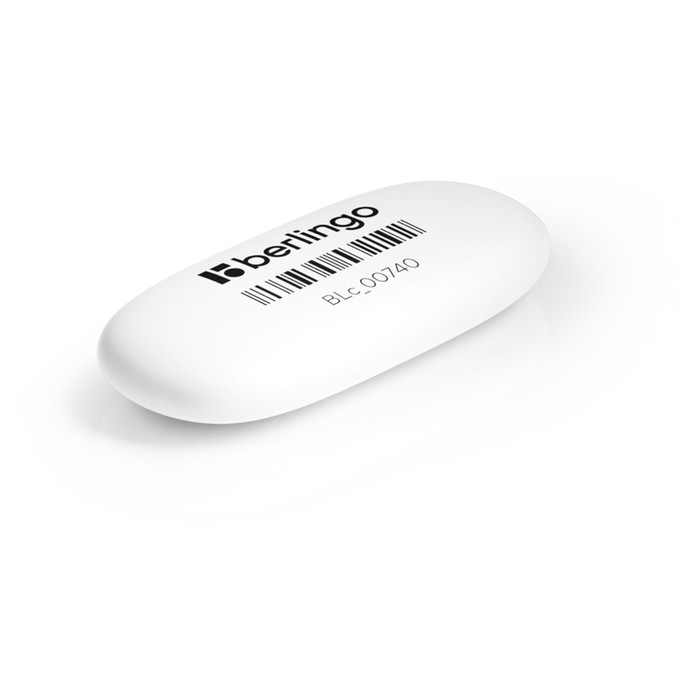 Ластик Berlingo Eraze 740, овальный,  49*23*9мм (малый)