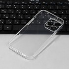 Чехол Krutoff, для iPhone 13 Pro, силиконовый, прозрачный - фото 51459681 Чехол Krutoff, для iPhone 13 Pro, силиконовый, прозрачный - фото 51459681