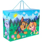 Пакет подарочный-коробка, 40×30×15 см, упаковка, Щенячий патруль - Фото 4