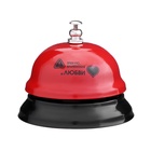 Звонок настольный «Требую внимания и любви», 7.5×7.5×6 см - Фото 2