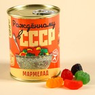 Мармелад «СССР» в консервной банке,вкус: ягодно-фруктовый, 150 г. - фото 319302686