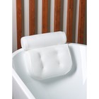 Подушка для ванной SPA Premium, на присосках, цвет белый - Фото 4