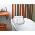 Подушка для ванной SPA Premium, на присосках, цвет белый - Фото 6