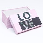 Подарочная коробка "Любовь,любовь",прямоугольная ,27 х 17 х 11 см - Фото 5