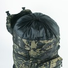 Рюкзак туристический Adventure мужской, 70 л, oxford, камуфляж мультикам - Фото 6