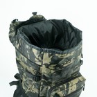 Рюкзак туристический Adventure мужской, 70 л, oxford, камуфляж мультикам - Фото 7