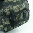 Рюкзак туристический Adventure мужской, 70 л, oxford, камуфляж мультикам - Фото 8