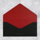 Конверт подарочный «Герб», софт тач, тиснение, 19 × 9,2 см - Фото 4