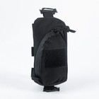 Подсумок для рюкзака, черный - Фото 1