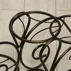 Подставка для цветов, напольная, на 5 горшков, d = 14 см, бронзовая, «Кружево» - Фото 2