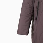 Куртка женская демисезонная, цвет коричневый, размер 56 - Фото 3