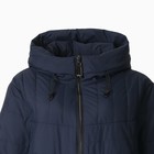 Куртка женская демисезонная, цвет синий, размер 56 - Фото 2