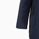 Куртка женская демисезонная, цвет синий, размер 56 - Фото 3