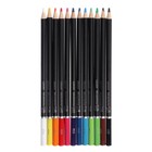 Карандаши художественные цветные BRAUBERG ART CLASSIC, 12 цветов, мягкий грифель 3.3 мм - Фото 2