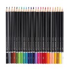 Карандаши художественные цветные BRAUBERG ART CLASSIC, 24 цвета, мягкий грифель 3.3 мм, - Фото 2