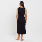 Сорочка женская (миди) MINAKU: Home collection цвет чёрный, размер 42 - Фото 3