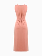 Сорочка миди ночная женская MINAKU: Home collection, тёмно-бежевая, размер 48 - Фото 10