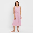 Сорочка женская (миди) MINAKU: Home collection цвет розовый, размер 42 - фото 319303873