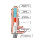 Вибратор LoveToy Human Copy, силикон Neoskin, реалистик, 19 х 4,5 см, телесный - фото 35652903