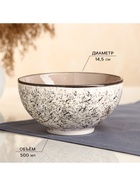 Набор посуды Керамика ручной работы «Восточный», 18 предметов, бежевый, Иран - Фото 2