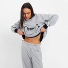 Костюм женский MINAKU: Casual Collection, размер 46, серый - Фото 2