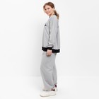 Костюм женский MINAKU: Casual Collection, размер 48, серый - Фото 3