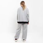 Костюм женский MINAKU: Casual Collection, размер 48, серый - Фото 4