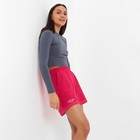 Шорты женские MINAKU: Casual collection, фуксия, размер 48 - фото 22054993