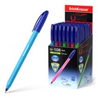 Ручка шариковая ErichKrause U-108 Neon Stick 1.0, Ultra Glide, цвет чернил синий - фото 319304105