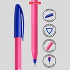 Ручка шариковая ErichKrause. U-108 Neon Stick, синий стержень, узел 1 мм, МИКС - Фото 2
