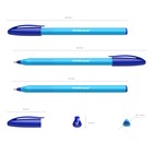 Ручка шариковая ErichKrause U-108 Neon Stick 1.0, Ultra Glide, цвет чернил синий - Фото 3