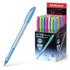 Ручка шариковая ErichKrause U-109 Spring Stick&Grip 1.0, Ultra Glide, цвет чернил синий - фото 281045517
