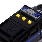 Машина пластиковая «Броневик полиция», 18 см, свободный ход, свет, звук - Фото 4