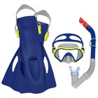 Набор для плавания Crusader Snorkel Set (маска,трубка,ласты) от 7 лет, цвета микс 25046 - фото 5424526