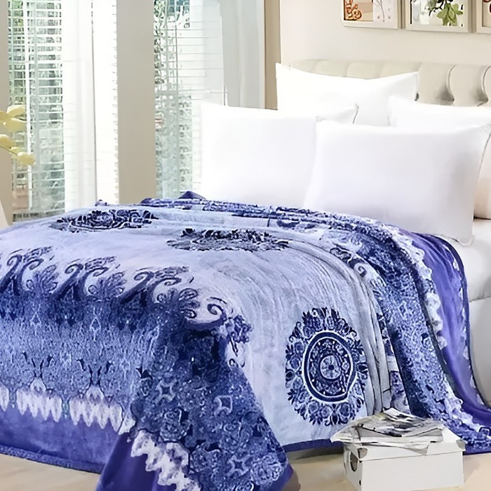 Плед Аделис Тайна 150х200см, велсофт 280г/м, полиэстер 100%