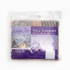 Плед Аделис Макиато 180х200см, велсофт 280г/м, полиэстер 100% - фото 22055359