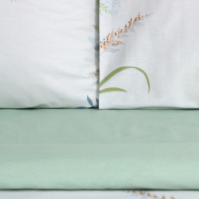 Постельное бельё LoveLife 1,5сп "Wildflowers" 143х215см, 150х225см, 50х70см-2шт, 100% хлопок, сатин, 125г/м²
