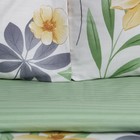 Постельное бельё LoveLife 1,5сп "Yellow flowers" 143х215см, 150х225см, 50х70см-2шт, 100% хлопок, сатин, 125г/м² - Фото 2