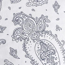 

Простыня 1,5 сп Экономь и Я "Узоры востока" цвет синий, 150х215±3 100% хлопок, бязь, 120 гр/м2