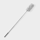 Щётка для удаления пыли Raccoon, телескопическая ручка 33-81 см, насадка из микрофибры 17 см - Фото 4