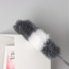 Щётка для пыли, плоская насадка 40×7.5 см, пушистая насадка 41×13 см, телескопическая ручка 230 см - Фото 13