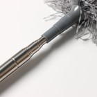 Щётка для удаления пыли Raccoon, плоская насадка 40×7,5 см, пушистая насадка 41×13 см, телескопическая ручка 210 см - Фото 9