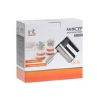 Миксер Irit IR-5439, ручной, 150 Вт, 5 скоростей, чёрно-серый - фото 51338433 Миксер Irit IR-5439, ручной, 150 Вт, 5 скоростей, чёрно-серый - фото 51338433
